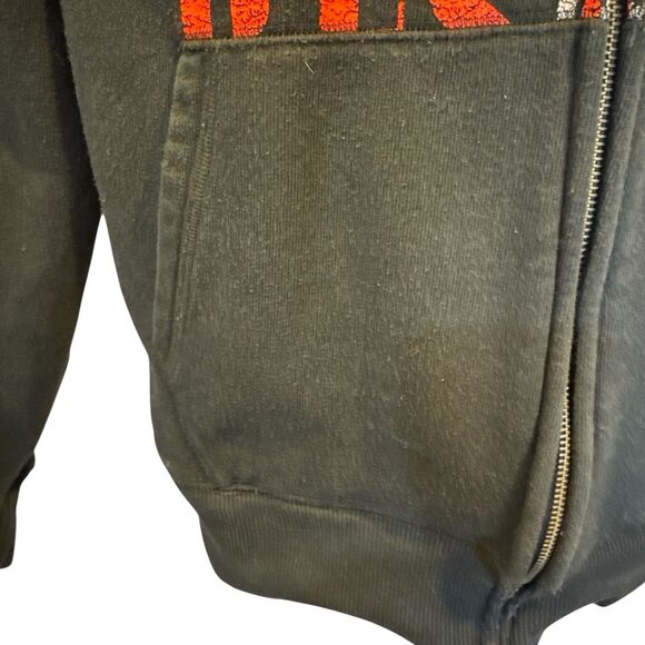 Under Armour Project Rock Hoodie Mens Medium Full Zip Blood Sweat Respect Gym - Picture 7 of 16